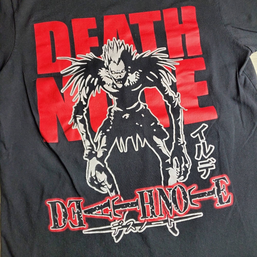Vtg Death Note Ryuk Manga Graphic Shirt. Sz Large